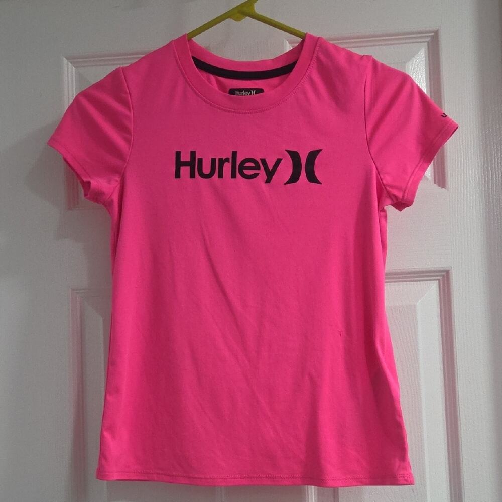 Hurley Kids Pink Short Sleeve Tee